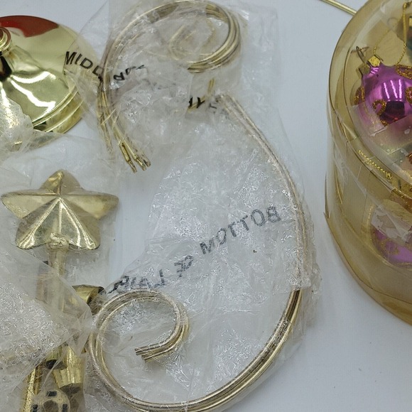 JC Penny Gold Ornament Christmas Tree Decor - Picture 5 of 10